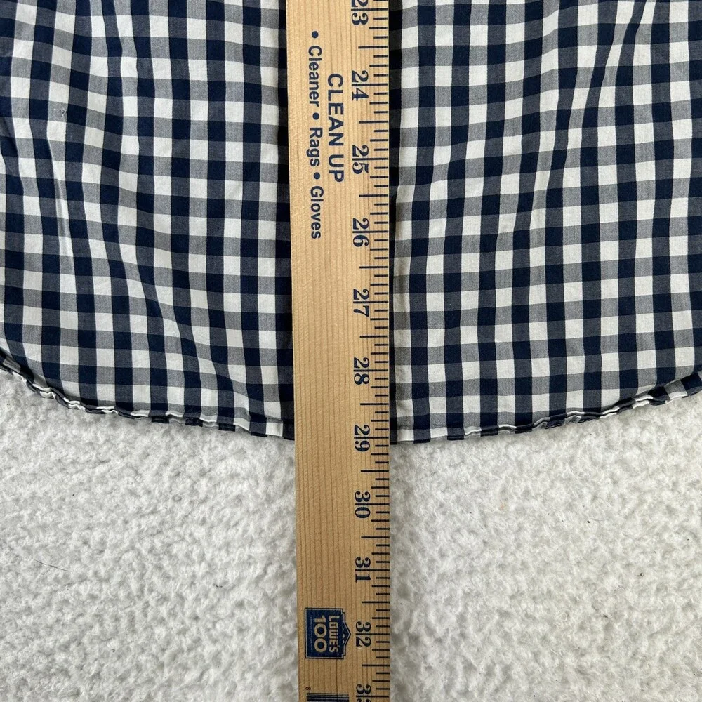 Gap Shirt Mens Large Plaid Gingham Button Down Lot of 2 Flannel Casual